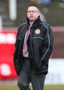 29 March 2008; Cliftonville director of team affairs Gerard Lawlor. JJB Sports Irish Cup semi-final, Cliftonville v Linfield, The Oval, Belfast. Picture credit: Oliver McVeigh / SPORTSFILE