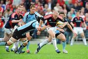 10 May 2008; Keith Earls, Munster, is tackled by Kelly Brown, Glasgow Warriors. Magners League, Munster v Glasgow Warriors, Musgrave Park, Cork. Picture credit: Matt Browne / SPORTSFILE
