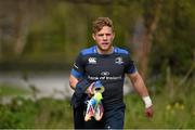 14 April 2015; Leinster's Ian Madigan arrives to squad training at UCD, Dublin. Picture credit: Stephen McCarthy / SPORTSFILE