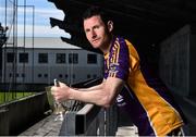 16 April 2015; Kilmacud Crokes hurler Niall Corcoran poses for a portrait at the 2015 Dublin Club Senior Football and Hurling Championships launch. Parnell Park, Dublin. Picture credit: Cody Glenn / SPORTSFILE