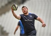 18 April 2015; Leinster's Cian Healy during their captain's run before the European Rugby Champions Cup Semi-Final against RC Toulon. Stade VÃ©lodrome, Marseilles, France. Picture credit: Stephen McCarthy / SPORTSFILE