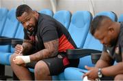 18 April 2015; Toulon's Mathieu Bastareaud during their captain's run before the European Rugby Champions Cup Semi-Final against Leinster. Stade Vélodrome, Marseilles, France. Picture credit: Stephen McCarthy / SPORTSFILE