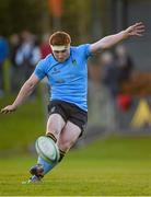 16 April 2015; Liam Bourke, UCD. Annual Rugby Colours, UCD v Trinity. UCD Bowl, Belfield, Dublin. Picture credit: Pat Murphy / SPORTSFILE