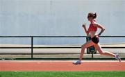7 May 2008; 400m runner Joanne Cuddihy in action during a training session. Ireland athletics squad training camp, Monte Gordo, Faro, Portugal. Picture credit; Brendan Moran / SPORTSFILE