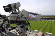 11 May 2008; An Observe televison camera at the ready to record the match for RTE's 'The Sunday Game'. GAA Leinster Senior Football Championship, Longford v Westmeath, Pearse Park, Longford. Picture credit: Ray McManus / SPORTSFILE