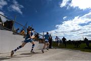 19 April 2015; Waterford players run onto the pitch ahead of the game. Allianz Hurling League, Division 1 Semi-Final, Tipperary v Waterford. Nowlan Park, Kilkenny. Picture credit: Ramsey Cardy / SPORTSFILE