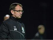 20 April 2015; Shamrock Rovers manager Pat Fenlon. SSE Airtricity League Premier Division, Bray Wanderers v Shamrock Rovers. Carlisle Grounds, Bray, Co. Wicklow. Picture credit: Piaras Ó Mídheach / SPORTSFILE