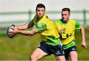 21 April 2015; Connacht's Robbie Henshaw in action during squad training. Sportsground, Galway. Picture credit: Ramsey Cardy / SPORTSFILE