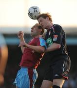 16 May 2008; Guy Bates, Drogheda United, in action against Stephen Paisley, St Patrick's Athletic. eircom league Premier Division, Drogheda United v St Patrick's Athletic, United Park, Drogheda, Co. Louth. Photo by Sportsfile