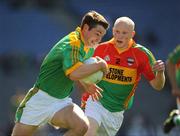 18 May 2008; Stephen Bray, Meath, in action against Evan Doyle, Carlow. GAA Football Leinster Senior Championship 1st Round, Meath v Carlow, Croke Park, Dublin. Picture credit: Ray McManus / SPORTSFILE