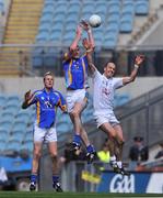 18 May 2008; Thomas Walsh, Wicklow, fields a high ball ahead of Killian Brennan, Kildare. GAA Football Leinster Senior Championship 1st Round, Kildare v Wicklow, Croke Park, Dublin. Picture credit: Brendan Moran / SPORTSFILE