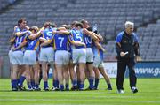 18 May 2008; Wicklow manager Mick O'Dwyer walks away after giving his team their last instuctions before the start of the game. GAA Football Leinster Senior Championship 1st Round, Kildare v Wicklow, Croke Park, Dublin. Picture credit: Brendan Moran / SPORTSFILE