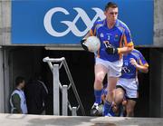 18 May 2008; Wicklow's Damian Power makes his way out of the dressing-rooms before the game. GAA Football Leinster Senior Championship 1st Round, Kildare v Wicklow, Croke Park, Dublin. Picture credit: Brendan Moran / SPORTSFILE