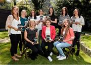 222 April 2015; Pictured at the Continental Tyres Womenâ€™s National League Annual Awards 2015 were players who received their Continental Tyres Women's National League Team awards, from left, Kylie Murphy, Wexford Youths Women's AFC, Mary Rose Kelly, Wexford Youths Women's AFC, Nicola Sinnott, Wexford Youths Women's AFC, Carol Breen, Wexford Youths Women's AFC, Keara Cormican, Galway WFC, Ciara Rossiter, Wexford Youths Women's AFC, Niamh Walsh, Raheny United, Karen Duggan, UCD Waves, Claire O'Riordan, Wexford Youths Women's AFC, and Aine O'Gorman, Peamount United. Clyde Court Hotel, Ballsbridge, Dublin. Picture credit: David Maher / SPORTSFILE