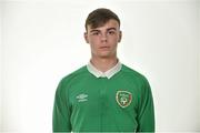 22 April 2015; Jamie Aherne, Republic of Ireland. Republic of Ireland U17 Squad Portraits and Squad Photo ahead of UEFA U17 Finals, Johnstown House Hotel, Enfield, Co. Meath. Picture credit: Pat Murphy / SPORTSFILE