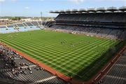 18 May 2008; A general view of Croke Park featuring the Cusack Stand and showing the recently revamped pitch. GAA Football Leinster Senior Championship 1st Round, Kildare v Wicklow, Croke Park, Dublin. Picture credit: Ray McManus / SPORTSFILE