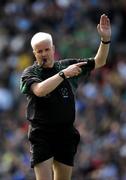 18 May 2008; Referee John Bannon, Longford. GAA Football Leinster Senior Championship 1st Round, Kildare v Wicklow, Croke Park, Dublin. Picture credit: Ray McManus / SPORTSFILE