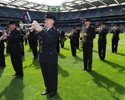 18 May 2008; The Band of An Garda Siochana entartain the patrons before the game. GAA Football Leinster Senior Championship 1st Round, Meath v Carlow, Croke Park, Dublin. Picture credit: Ray McManus / SPORTSFILE