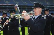 18 May 2008; The Band of An Garda Siochana entartain the patrons before the game. GAA Football Leinster Senior Championship 1st Round, Meath v Carlow, Croke Park, Dublin. Picture credit: Ray McManus / SPORTSFILE