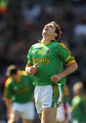 18 May 2008; Alan Nestor, Meath, after missing a goal chance early in the game. GAA Football Leinster Senior Championship 1st Round, Meath v Carlow, Croke Park, Dublin. Picture credit: Ray McManus / SPORTSFILE