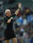 18 May 2008; Referee Gerry Kinneavy. GAA Football Leinster Senior Championship 1st Round, Meath v Carlow, Croke Park, Dublin. Picture credit: Ray McManus / SPORTSFILE