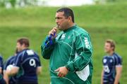 22 May 2008; Ireland acting head coach Michael Bradley during squad training. Ireland rugby squad training, University of Limerick, Limerick. Picture credit: Kieran Clancy / SPORTSFILE