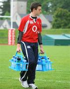 22 May 2008; Luke Clohessy, son of former Munster and Ireland prop Peter Clohessy, helps out during squad training. Ireland rugby squad training, University of Limerick, Limerick. Picture credit: Kieran Clancy / SPORTSFILE