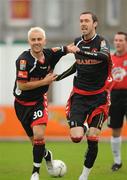 23 May 2008; George O'Callaghan, Cork City, right, celebrates his goal with team mate Liam Kearney. eircom league Premier Division, Bray Wanderers v Cork City, Carlisle Grounds, Bray, Co. Wicklow. Picture credit: Matt Browne / SPORTSFILE