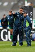 25 April 2015; Connacht head coach Pat Lam, left, along with Dave Ellis, skills coach. Guinness PRO12, Round 20, Connacht v Glasgow Warriors. Sportsground, Galway. Picture credit: Oliver McVeigh / SPORTSFILE