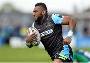 25 April 2015; Niko Matawalu, Glasgow Warriors running in his sides third try. Guinness PRO12, Round 20, Connacht v Glasgow Warriors. Sportsground, Galway. Picture credit: Oliver McVeigh / SPORTSFILE