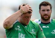 25 April 2015; A disappointed Eoin McKeon, Connacht, at the end of the game. Guinness PRO12, Round 20, Connacht v Glasgow Warriors. Sportsground, Galway. Picture credit: Oliver McVeigh / SPORTSFILE