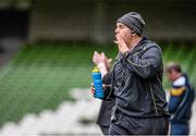 25 April 2015; Young Munster head coach John Stanton shouts instructions from the sideline. Ulster Bank League, Division 1A, Semi-Final, Lansdowne v Young Munster. Aviva Stadium, Lansdowne Road, Dublin.  Picture credit: Sam Barnes / SPORTSFILE