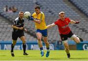 26 April 2015; Ciarin Murtagh, Roscommon, in action against Brendan McArdle, Down. Allianz Football League, Division 2, Final, Down v Roscommon. Croke Park, Dublin. Picture credit: Ray McManus / SPORTSFILE