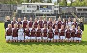 26 April 2015; The Westmeath squad. TESCO HomeGrown Ladies National Football League, Division 2, Semi-Final, Donegal v Westmeath. St Tiarnach's Park, Clones, Co. Monaghan. Picture credit: Pat Murphy / SPORTSFILE