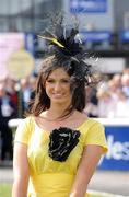 25 May 2008; Maria Osborne, from Kilrush, Co. Kildare, who won the best dressed lady competition. The Curragh Racecourse, Co. Kildare. Picture credit: Matt Browne / SPORTSFILE