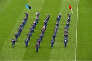26 April 2015; The Artane School of Music on parade before the game. Allianz Football League, Division 1, Final, Dublin v Cork. Croke Park, Dublin. Picture credit: Ray McManus / SPORTSFILE