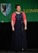 25 April 2015; Michaela Hogg, representing Castletown Geoghegan, Westmeath, on her way to winning the Amhránaíocht Aonair competition. All-Ireland Scór Sinsir Championship Finals 2015. Citywest Hotel, Saggart, Co. Dublin. Picture credit: Piaras O Midheach / SPORTSFILE