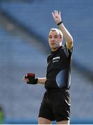 25 April 2015; Referee Niall Cullen. Allianz Football League, Division 4, Final, Longford v Offaly. Croke Park, Dublin. Photo by Sportsfile