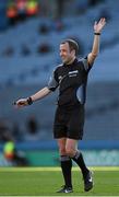 25 April 2015; Referee Niall Cullen. Allianz Football League, Division 4, Final, Longford v Offaly. Croke Park, Dublin. Photo by Sportsfile