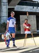 27 April 2015; In attendance at a photocall ahead of the Allianz Hurling League Division 1 Final this weekend are Waterford's Pauric Mahony, left, and Cork's Lorcan McLoughlin. Croke Park, Dublin. Picture credit: Ramsey Cardy / SPORTSFILE