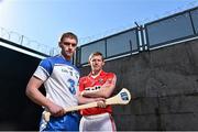 27 April 2015; In attendance at a photocall ahead of the Allianz Hurling League Division 1 Final this weekend are Waterford's Pauric Mahony, left, and Cork's Lorcan McLoughlin. Croke Park, Dublin. Picture credit: Ramsey Cardy / SPORTSFILE