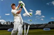 28 April 2015; Kevin O'Brien, Leinster Lightning, in attendance at the launch of the 2015 Hanley Energy Inter-Provincial Series. Malahide Cricket Club, Malahide, Co. Dublin. Picture credit: David Maher / SPORTSFILE
