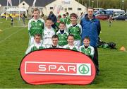28 April 2015; The Ballyduff Central N.S., Co. Kerry, team. SPAR FAI Primary School 5's Munster Final, Active Ennis Sports & Amenity Park, Lees Road, Ennis, Clare. Picture credit: Diarmuid Greene / SPORTSFILE