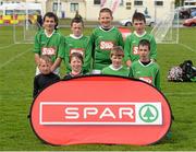 28 April 2015; The Kill N.S., Co. Waterford, team. SPAR FAI Primary School 5's Munster Final, Active Ennis Sports & Amenity Park, Lees Road, Ennis, Clare.  Picture credit: Diarmuid Greene / SPORTSFILE