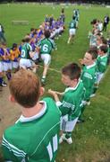 25 May 2008; Limerick players make their way onto the pitch. GAA Football Munster Senior Championship Quarter-Final, Limerick v Tipperary, Fitzgerald Park, Fermoy, Co. Cork. Picture credit: Brian Lawless / SPORTSFILE