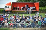 25 May 2008; A general view of the press box during the match. GAA Football Munster Senior Championship Quarter-Final, Limerick v Tipperary, Fitzgerald Park, Fermoy, Co. Cork. Picture credit: Brian Lawless / SPORTSFILE