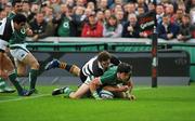 27 May 2008; Shane Horgan, Ireland, scores his side's second try. Representative game, Ireland v Barbarians, Kingsholm, Gloucester, England. Picture credit: Pat Murphy / SPORTSFILE *** Local Caption ***
