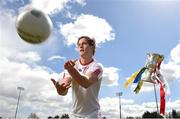 29 April 2015; Tyrone's Kieran McGeary, in Parnell Park, Dublin, ahead of his side's EirGrid GAA Football U21 All-Ireland Final on Saturday, 2nd May, against Tipperary. Parnell Park, Dublin. Picture credit: Stephen McCarthy / SPORTSFILE