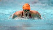 30 April 2015; Clodagh Flood, Tallaght, competes in the heats of the women's 200m butterfly event. 2015 Irish Open Swimming Championships, National Aquatic Centre, Dublin. Picture credit: Stephen McCarthy / SPORTSFILE