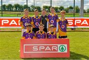 30 April 2015; The team from CBS Wexford, Wexford town. SPAR FAI Primary School 5s Leinster Final, MDL Grounds, Trim Road, Navan, Co. Meath. Picture credit: Brendan Moran / SPORTSFILE